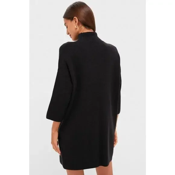 Tuckernuck Pomander Place Womens Black Metallic Noir Vivianne Dress Small - Picture 3 of 12